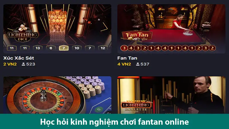 Luật chơi và các kinh nghiệm chơi Fan tan trực tuyến luôn thắng